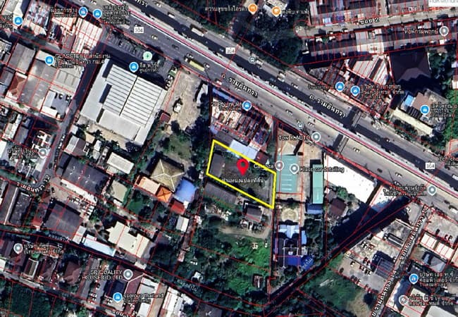 ขายที่ดิน รามอินทรา กม.4 แขวงท่าแร้ง เขตบางเขน กรุงเทพมหานคร เนื้อที่ 328 ตร.ว.