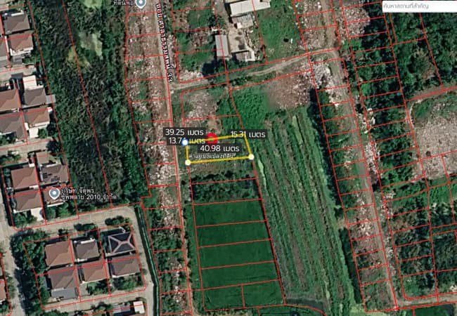 ขายที่ดิน 137 ตร.ว. ซอยศาลาธรรมสพน์ 33 เขตทวีวัฒนา กรุงเทพมหานคร