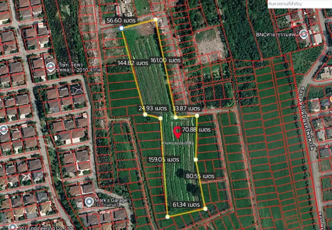 ขายที่ดิน 10 ไร่ 1 งาน ซอยศาลาธรรมสพน์ 33 เขตทวีวัฒนา กรุงเทพมหานคร