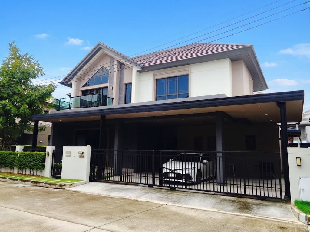 🚩 Luxury Nordic Living! ขายบ้านเดี่ยวหรู 77.1 ตร.ว. "บางกอก บูเลอวาร์ด รามอินทรา - เสรีไทย 2"
