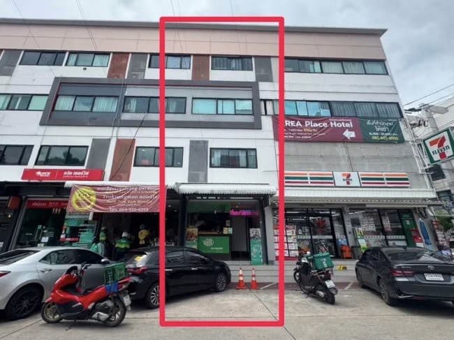 ออฟฟิศ ให้เช่า พระราม3 ขนาด 220 ตร.ม. 4 ชั้น ใกล้Lotus ใกล้ Central ติดถนนใหญ่ ทำเลค้าขายดี