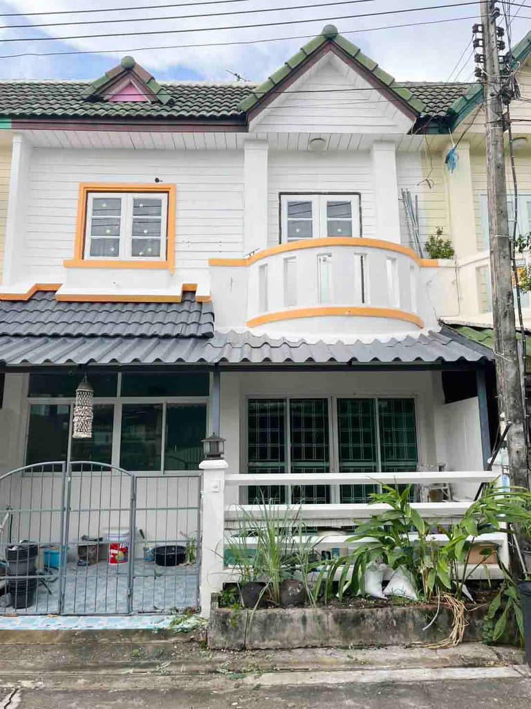 ให้เช่าบ้าน ทาวเฮ้าส์ 2 ชั้น หมู่บ้าน สินทรัพย์ 1 ปทุมธานี รังสิต คลอง 4 ธัญญะ