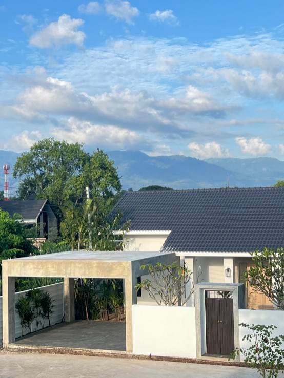 บ้านชั้นเดียวสไตล์ Contemporary Asian Tropical วิวดอยสุเทพ แม่โจ้ สันทราย เชียงใหม่